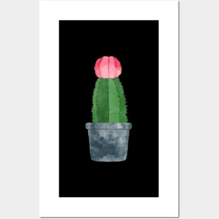 cactus watercolor painting Posters and Art